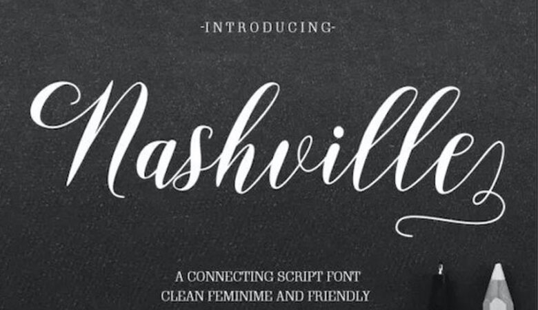 Nashville Script Font