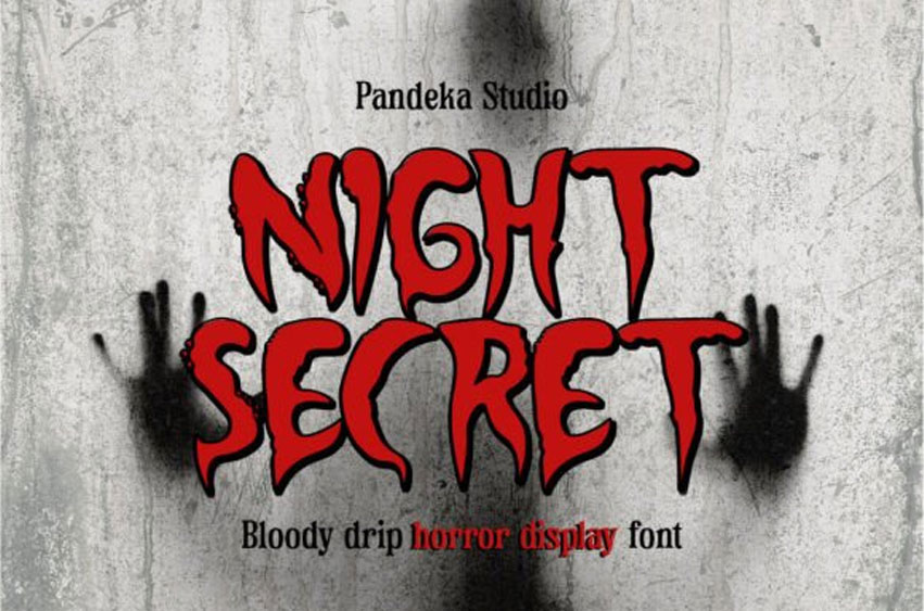 Night Secret Font