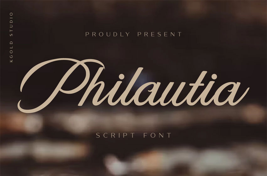 Philautia Font