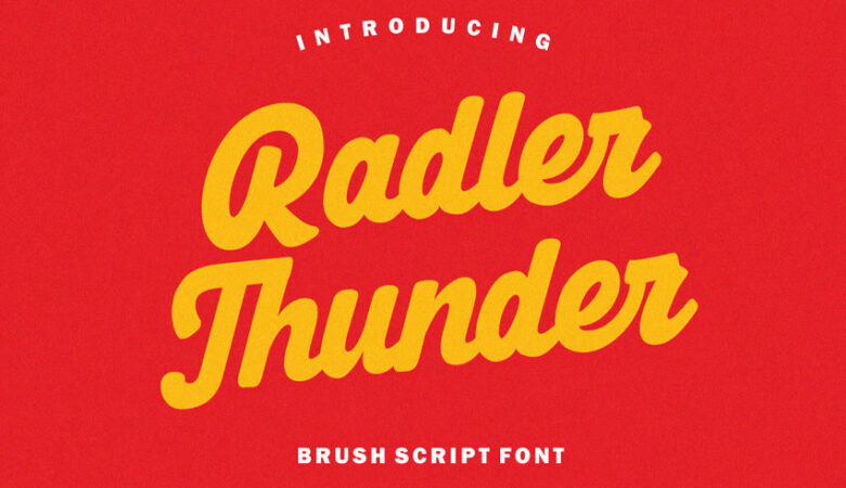 Radler Thunder Font