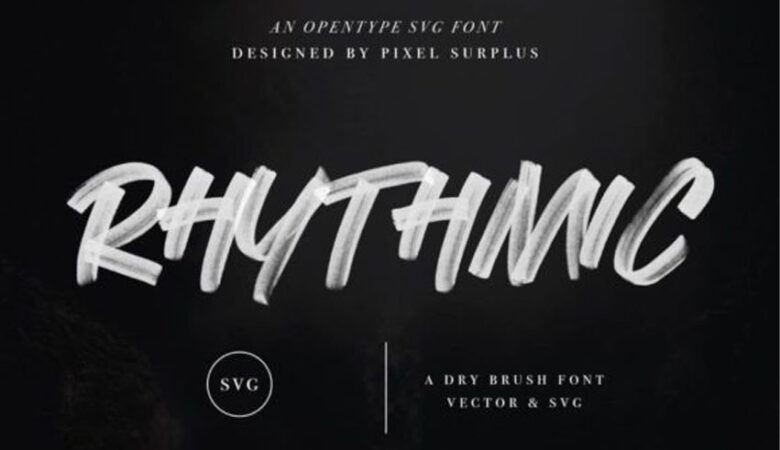 Rhythmic Font