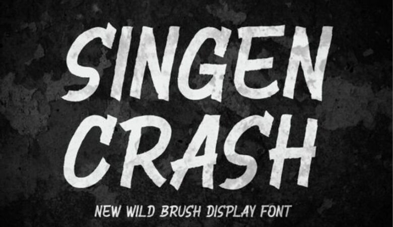 Singen Crash Font