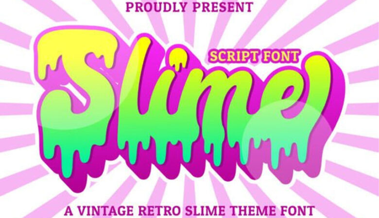 Slime Theme Font