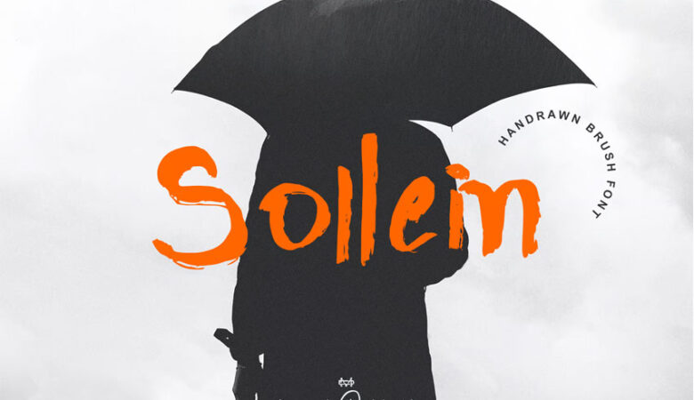 Sollein Brush Font