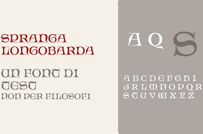 Spranga Longobarda Font