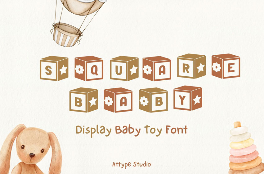 Square Baby Font