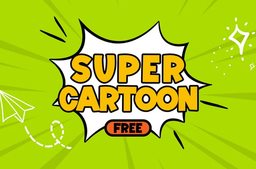 Super Cartoon Font