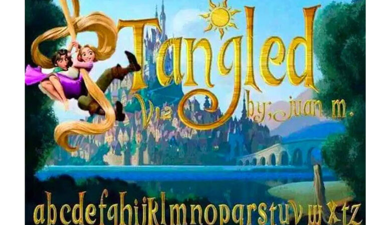 Tangled Font