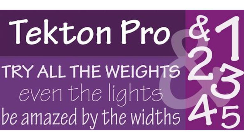 Tekton Pro Font