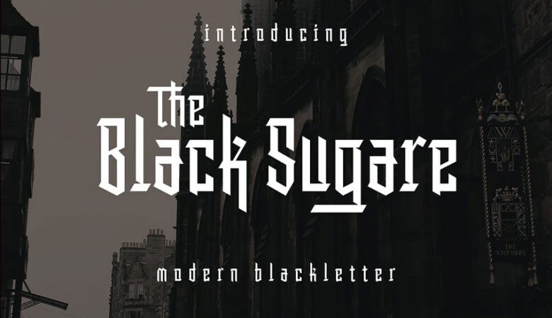 The Black Sugare Font