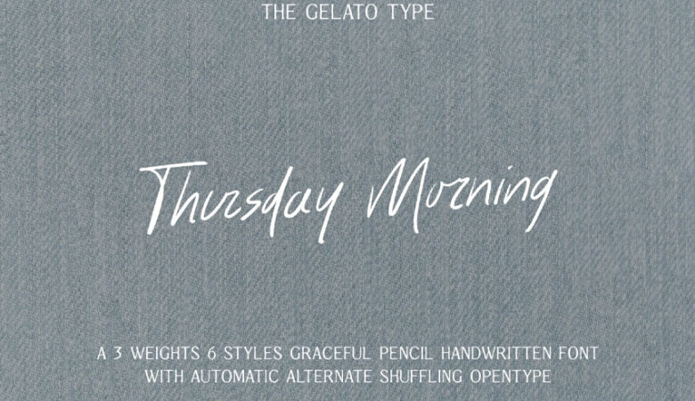 Thursday Morning Font