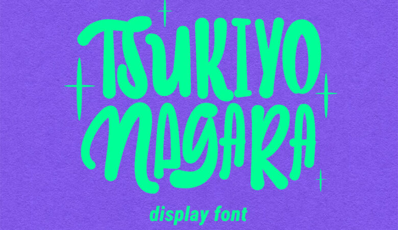 Tsukiyo Nagara Font