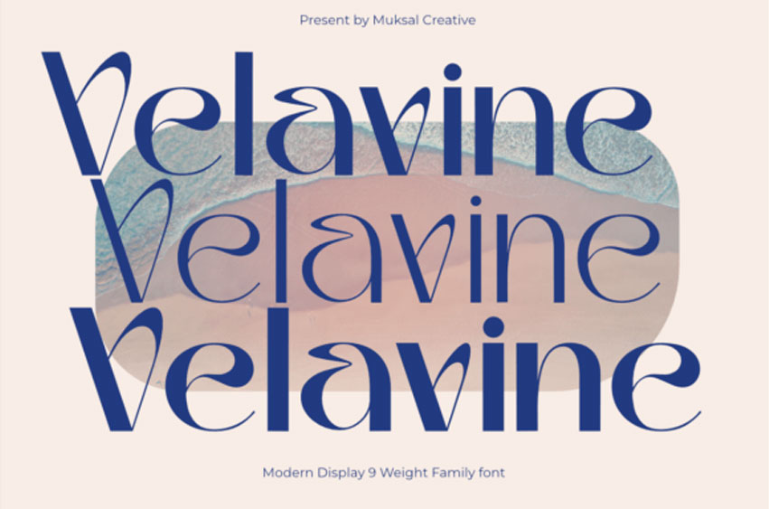 Velavine Font