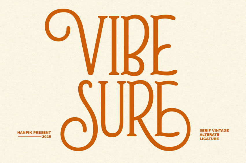 Vibe Sure Font