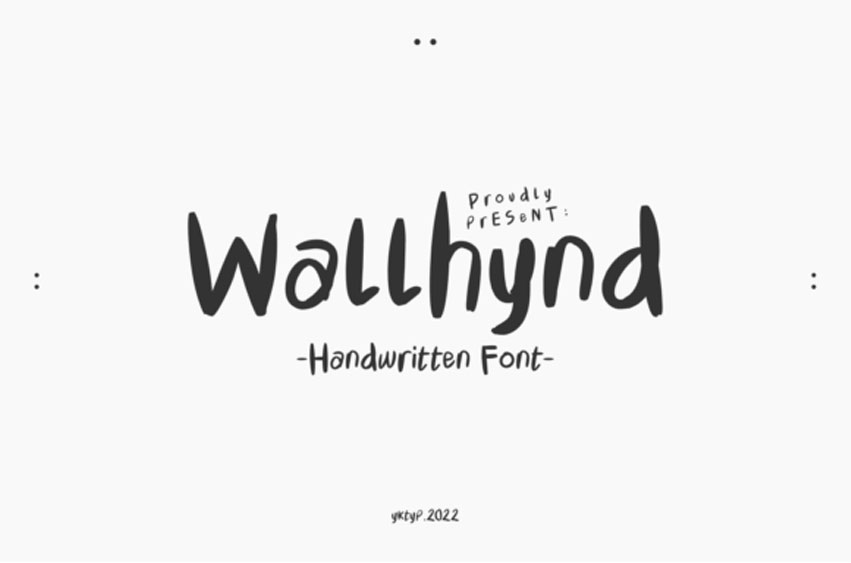 Wallhynd Font