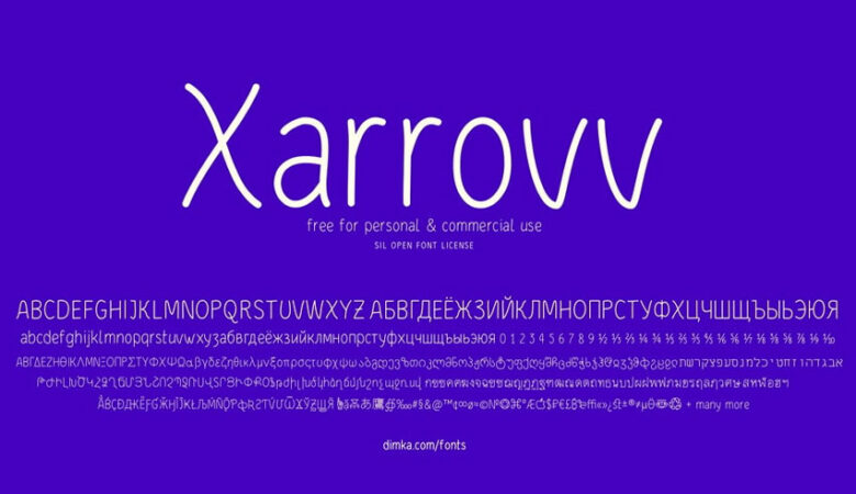 Xarrovv Font