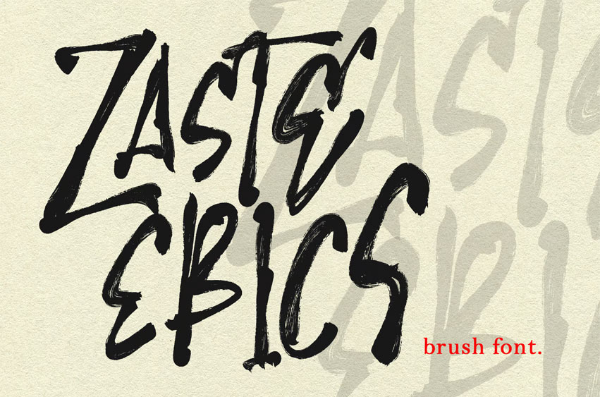 Zaste Ebics Font