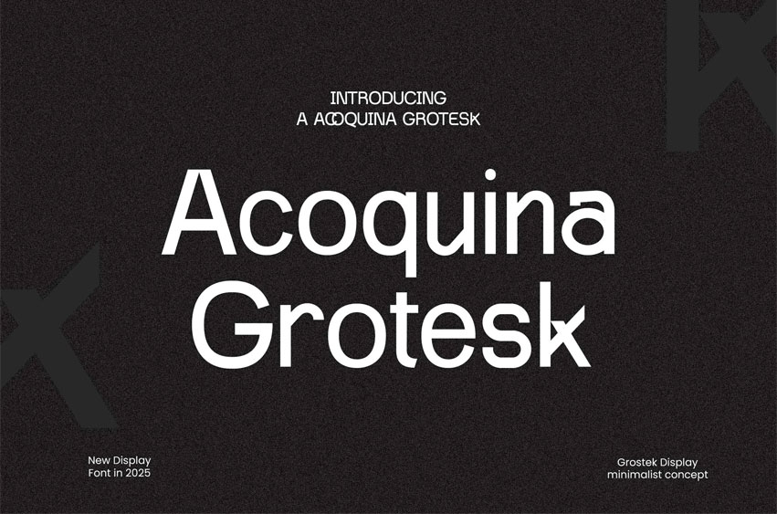 Acoquina Grotesk Font