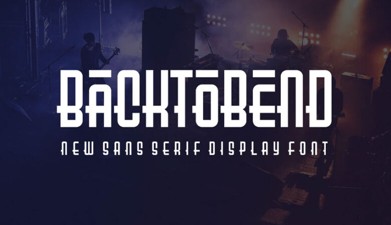 Backtobend Font