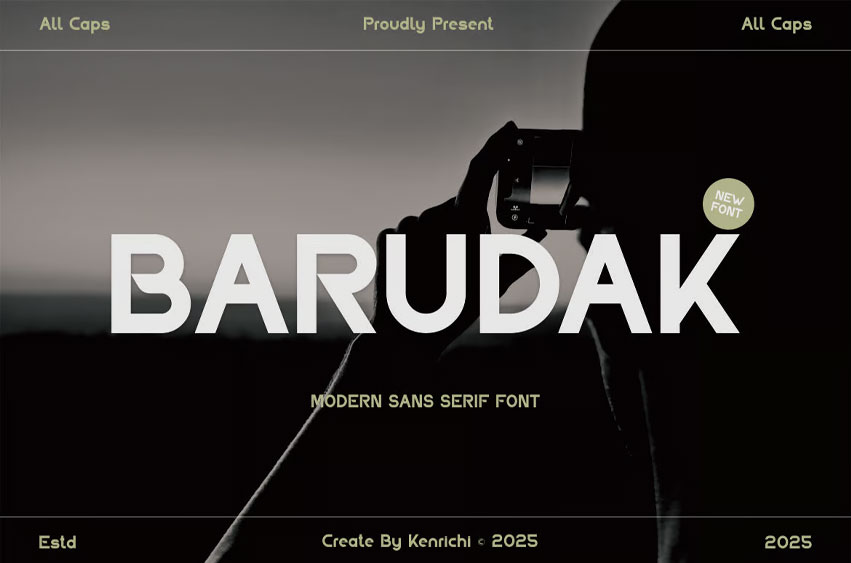 Barudak Font