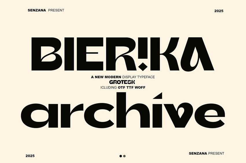 Bierika Font