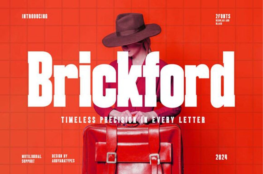 Brickford Font