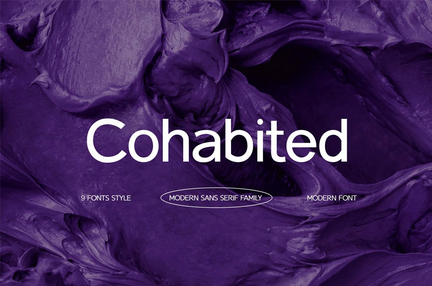 Cohabited Font