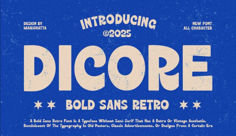 Dicore Font