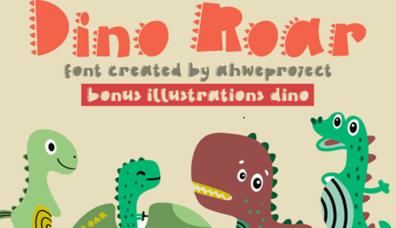 Dino Roar Font