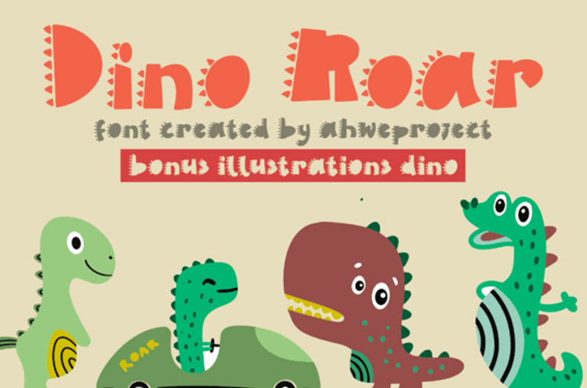 Dino Roar Font