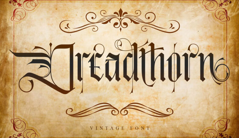 Dreadthorn Font