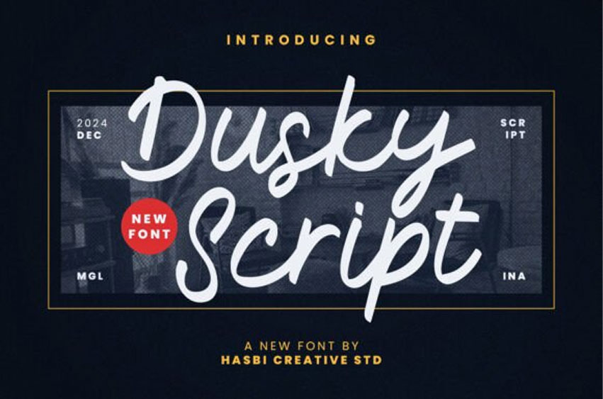 Dusky Font