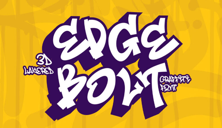 Edge Bolt Font