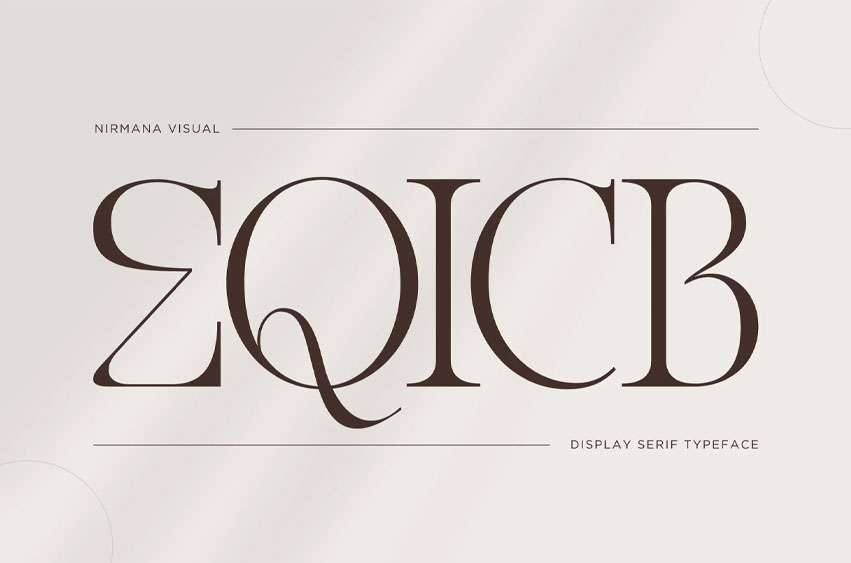 Eqicb Font