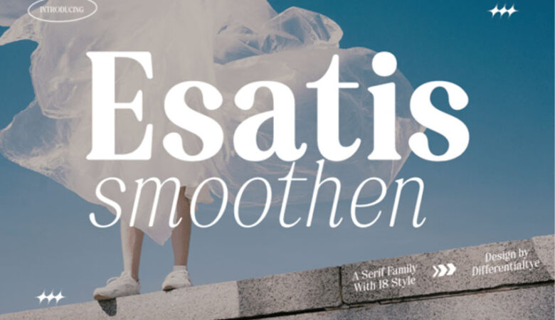 Esatis Smoothen Font