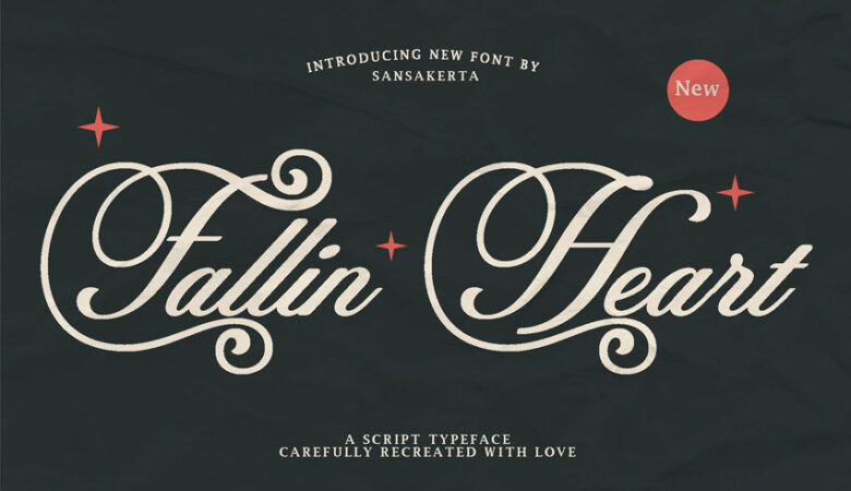 Fallin Hearth Font