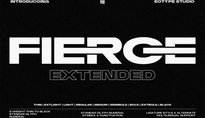 Fierce Font