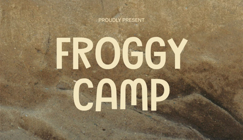 Froggy Camp Font