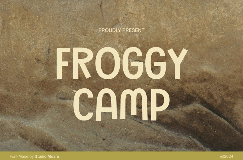 Froggy Camp Font