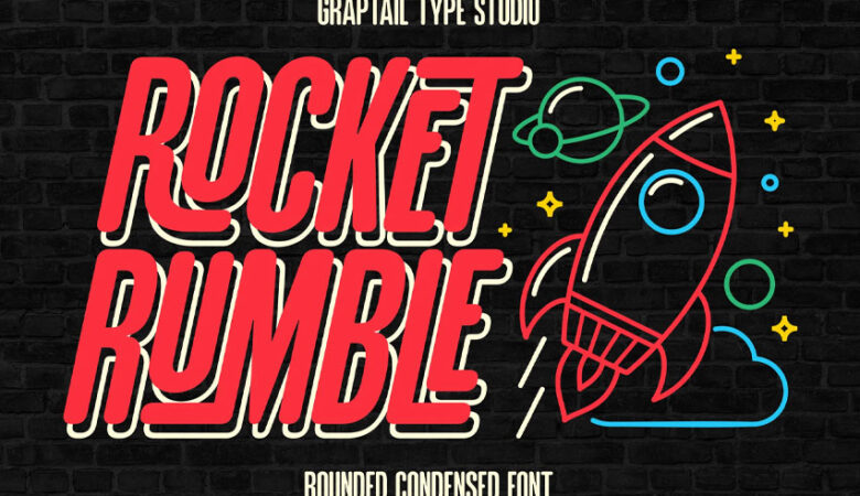 GTS Rocket Rumble Font