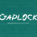 Gaplock Font