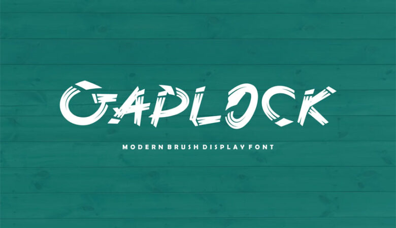 Gaplock Font