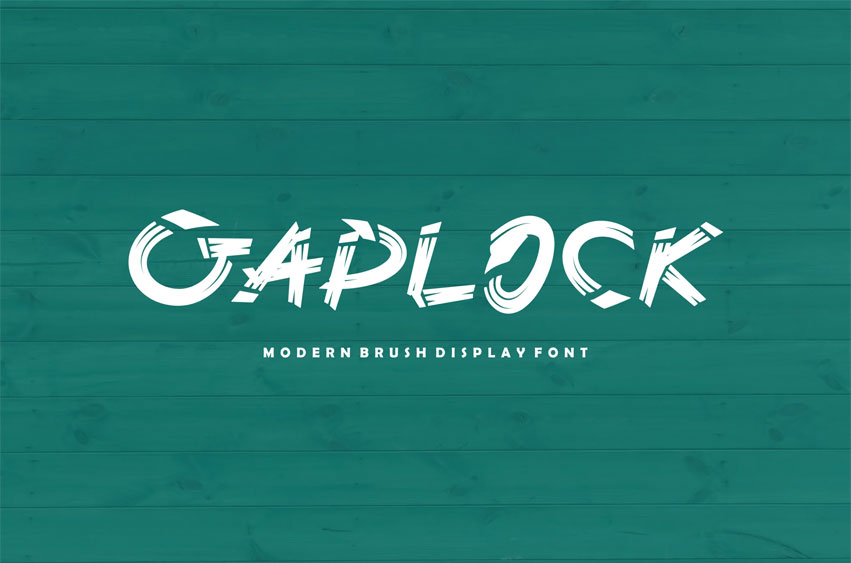 Gaplock Font