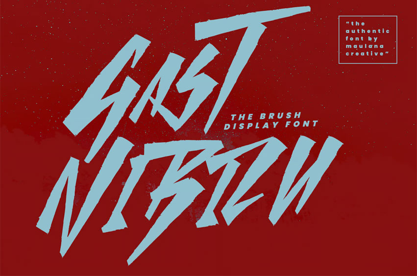 Gast Nibizu Font