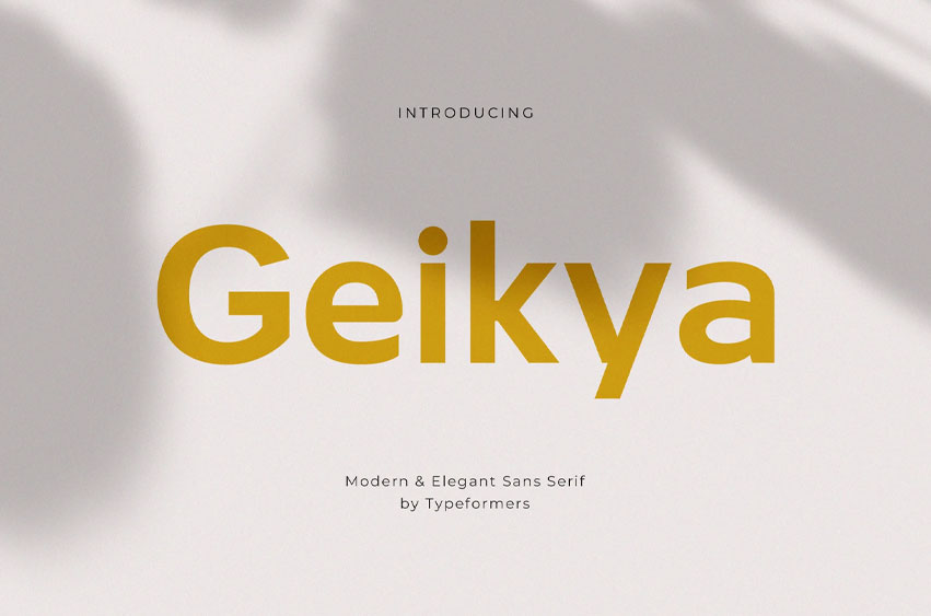 Geikya Font