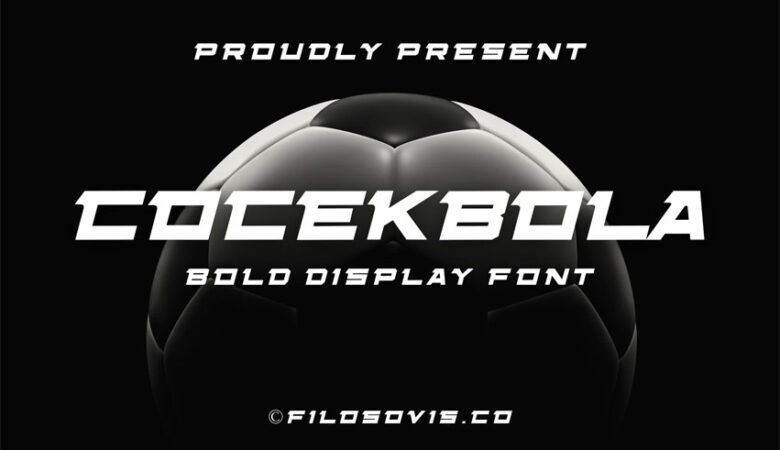 Gocekbola Font