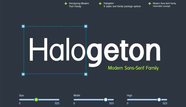 Halogeton Font