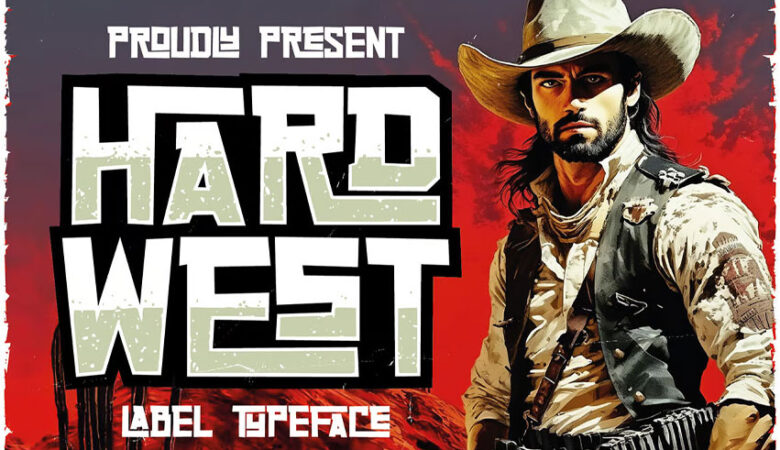 Hard West Font