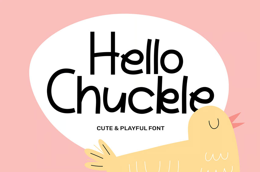 Hello Chuckle Font