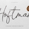 Hoftman Font